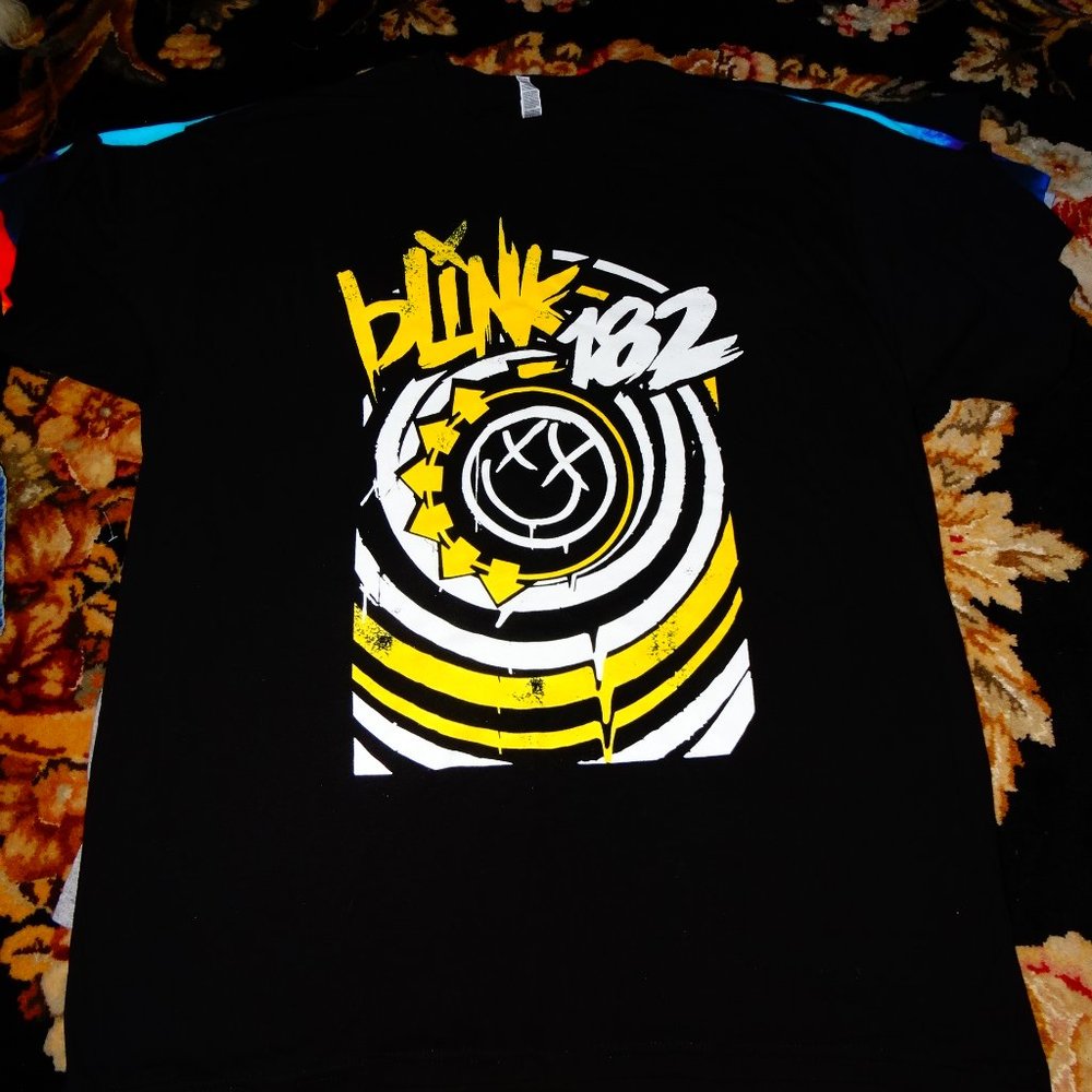 Blink 182 Black Tee Shirt XL